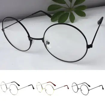 New Fashion Round Anti Blue Light Glasses Women